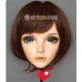(MIU)Crossdress Male/Body/ Man Resin Half Head Female Cartoon Character Kigurumi Mask With BJD Eyes Cosplay Anime Role Doll Mask